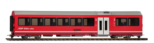 Bemo 3298142 - H0m - Mittelwagen B 574 01 AGZ, RhB, Ep. VI - mit Innenbeleuchtung